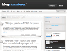 Tablet Screenshot of blogrammierer.de